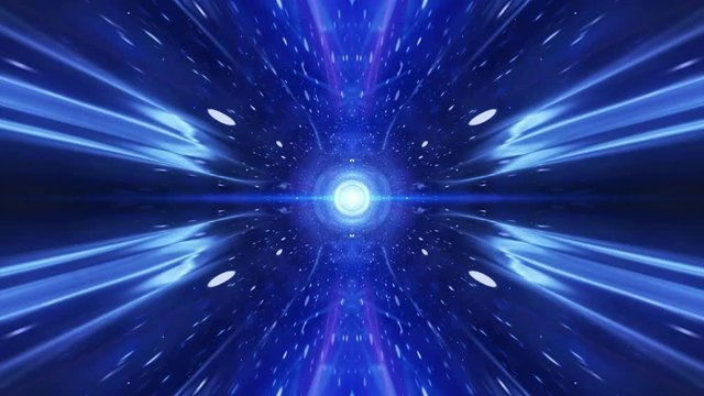 VJ Time vortex tunnel background.Wormhole though time and space.Seamless loop wormhole straight through time and space, warp straight ahead through this science fiction.