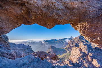 view of mountains