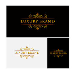 Fototapeta na wymiar Luxury Logo Templates