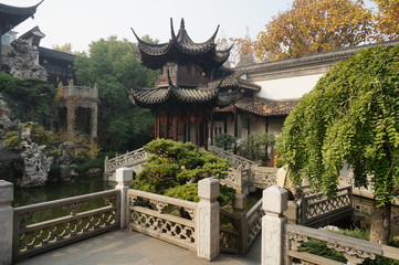Fototapeta premium Former Residence of Hu Xueyan, Hangzhou, China