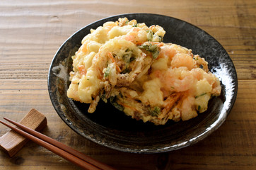 海鮮かき揚げ
