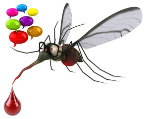 Mosquito - 3D Illustration