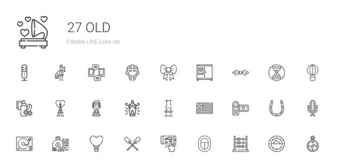 old icons set