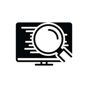 Black solid icon for decompiler 