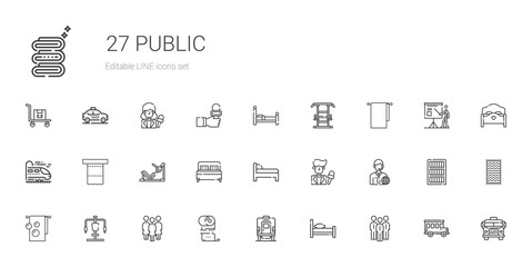 public icons set