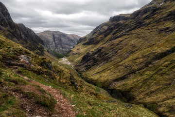 Lost Valley in Scotland