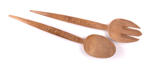 Spoon and fork products from wood