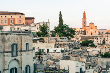 Obraz premium Sassi of Matera. UNESCO World Heritage Site