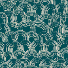 Fototapeta na wymiar Seamless abstract pattern