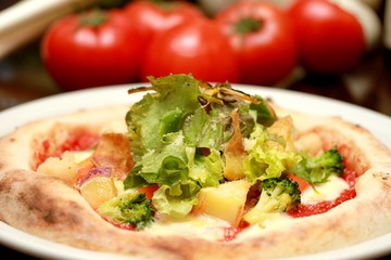 healthy pizza