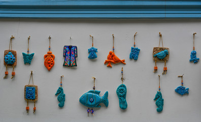 Traditional porcelain souvenirs