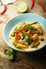 Homemade vegetarian curry