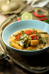 Homemade vegetarian curry