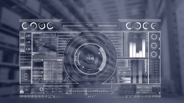 Business technology interface against warehouse