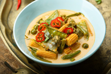 Homemade vegetarian curry