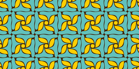 花のパターン / シームレス