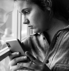 Teen girl bullied through social media