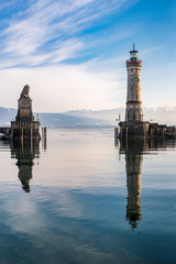 Hafen Einfahrt Bodensee Lindau