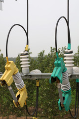 Power equipment outdoors