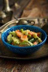 Homemade vegetable curry