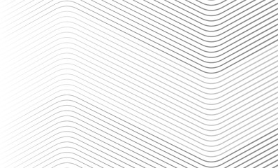 Vector illustration of the pattern of the gray lines abstract background. EPS10. - 247943989