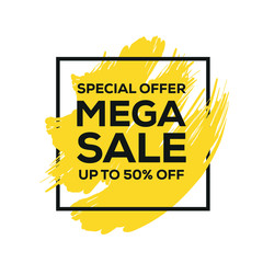 MEGA SALE BANNER CONCEPT