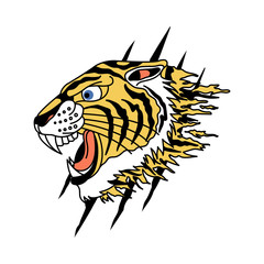 Obraz premium tiger vector design