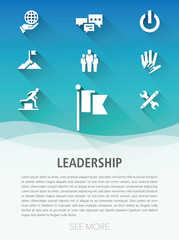 LEADERSHIP ICON SET