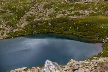 lake in mountains