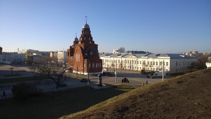 Fototapeta premium church in Vladimir city, Russia