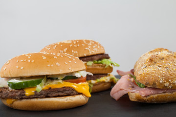 Delicious sandwiches