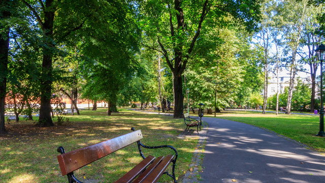 Park Strzelecki, Krakow, Poland