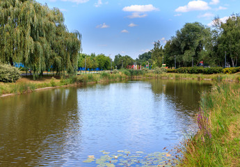 Rzaska Park, Cracow, Poland