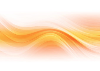 Abstract shapes on orange background