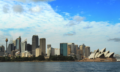 Fototapeta na wymiar Sydney center Skyline Australia New South Wales
