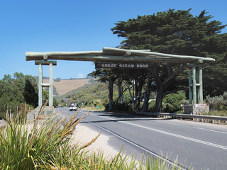 Australian,Victoria, Great Ocean Road Main Entrance