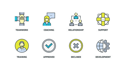 INDUCTION PROGRAM  ICON SET