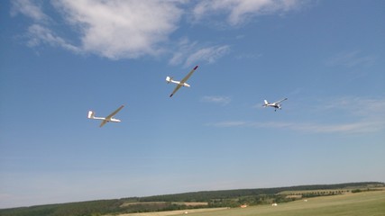 Freiheit mit Fliegen