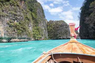 Long Tail Boat - Koh Phi Phi Leh, Krabi - Maya Bay