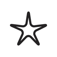 Star vector icon