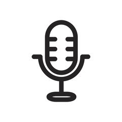 Microphone vector icon