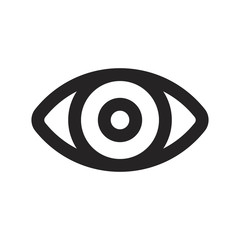 Eye vector icon