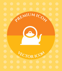 Tea Kettle Icon for Web, Applications, Software & Graphic Designs.