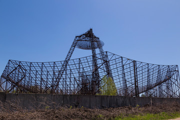 Large phased array Radio telescope . Ukraine © anatoliil