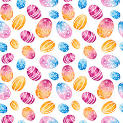 Watercolor seamless pattern