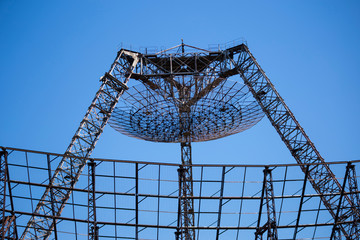 Large phased array Radio telescope . Ukraine © anatoliil