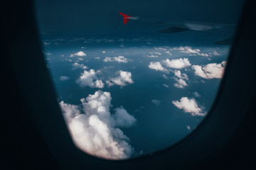 View from Airplane window