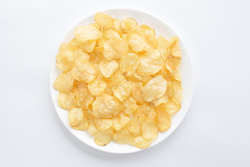 Crunchy delicious potato chips