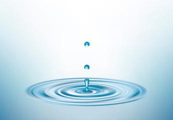 Plakat Drop of water