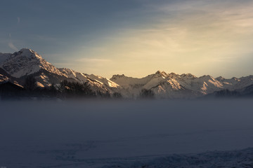 Winter in den Allgäuer Alpen